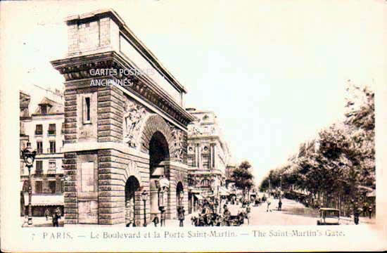 Cartes postales anciennes > CARTES POSTALES > carte postale ancienne > cartes-postales-ancienne.com Ile de france Paris Paris 10eme