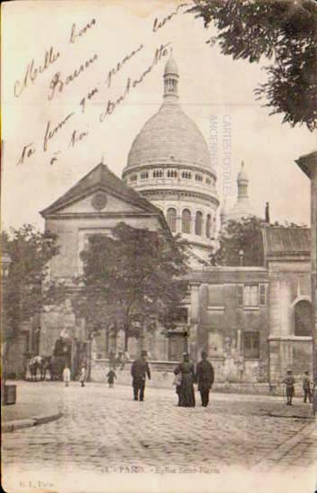 Cartes postales anciennes > CARTES POSTALES > carte postale ancienne > cartes-postales-ancienne.com Ile de france Paris Paris 20eme