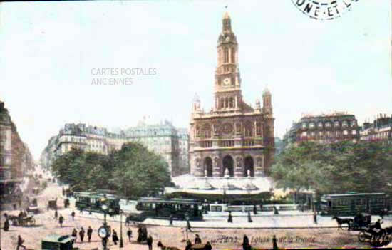 Cartes postales anciennes > CARTES POSTALES > carte postale ancienne > cartes-postales-ancienne.com Ile de france Paris Paris 9eme