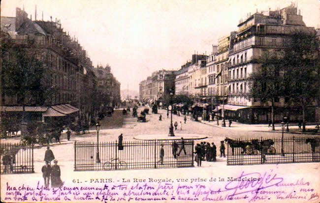 Cartes postales anciennes > CARTES POSTALES > carte postale ancienne > cartes-postales-ancienne.com Ile de france Paris Paris 8eme