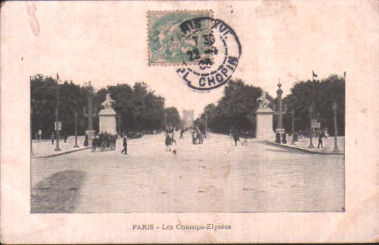 Cartes postales anciennes > CARTES POSTALES > carte postale ancienne > cartes-postales-ancienne.com Ile de france Paris Paris 8eme