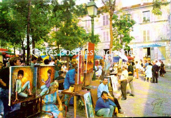 Cartes postales anciennes > CARTES POSTALES > carte postale ancienne > cartes-postales-ancienne.com Ile de france Paris 18eme
