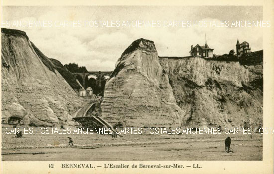 Cartes postales anciennes > CARTES POSTALES > carte postale ancienne > cartes-postales-ancienne.com Normandie Seine maritime Berneval Le Grand