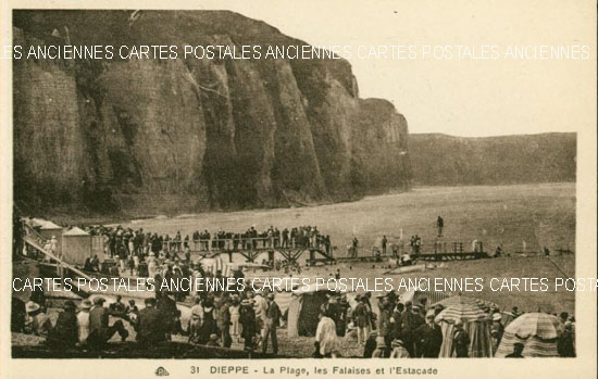 Cartes postales anciennes > CARTES POSTALES > carte postale ancienne > cartes-postales-ancienne.com Normandie Seine maritime Dieppe