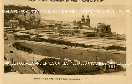 Cartes postales anciennes > CARTES POSTALES > carte postale ancienne > cartes-postales-ancienne.com Normandie Seine maritime Dieppe