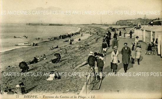 Cartes postales anciennes > CARTES POSTALES > carte postale ancienne > cartes-postales-ancienne.com Normandie Seine maritime Dieppe