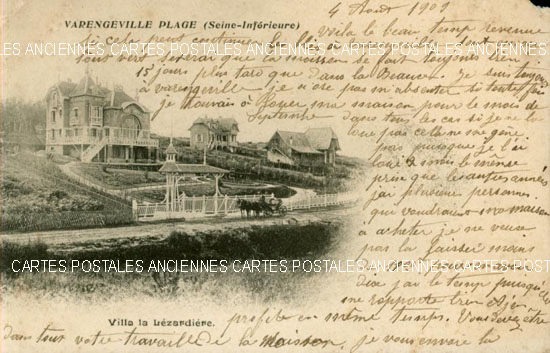 Cartes postales anciennes > CARTES POSTALES > carte postale ancienne > cartes-postales-ancienne.com Normandie Seine maritime Varengeville Sur Mer