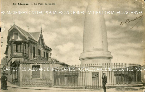 Cartes postales anciennes > CARTES POSTALES > carte postale ancienne > cartes-postales-ancienne.com Normandie Seine maritime Sainte Adresse