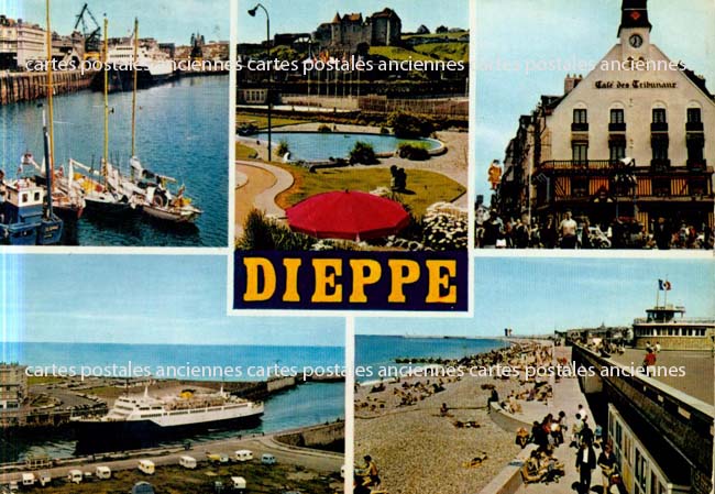 Cartes postales anciennes > CARTES POSTALES > carte postale ancienne > cartes-postales-ancienne.com Normandie Seine maritime Dieppe