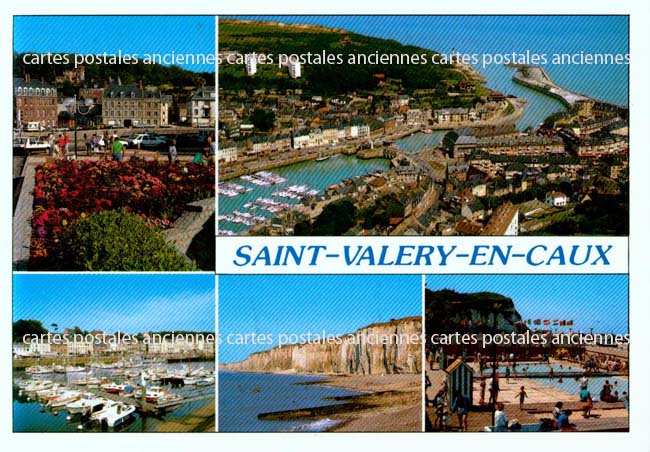 Cartes postales anciennes > CARTES POSTALES > carte postale ancienne > cartes-postales-ancienne.com Normandie Seine maritime Saint Valery En Caux