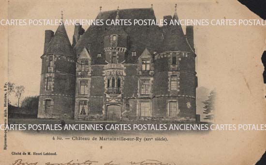 Cartes postales anciennes > CARTES POSTALES > carte postale ancienne > cartes-postales-ancienne.com Normandie Seine maritime Martainville Epreville