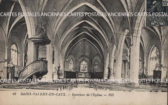 Cartes postales anciennes > CARTES POSTALES > carte postale ancienne > cartes-postales-ancienne.com Normandie Seine maritime Saint Valery En Caux