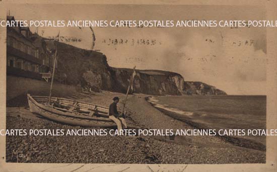 Cartes postales anciennes > CARTES POSTALES > carte postale ancienne > cartes-postales-ancienne.com Normandie Seine maritime Hautot Sur Mer
