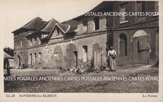 Cartes postales anciennes > CARTES POSTALES > carte postale ancienne > cartes-postales-ancienne.com Normandie Seine maritime Saint Pierre Les Elbeuf