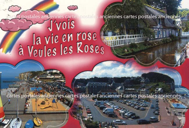 Cartes postales anciennes > CARTES POSTALES > carte postale ancienne > cartes-postales-ancienne.com Normandie Seine maritime Veules Les Roses