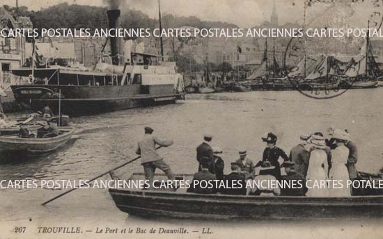 Cartes postales anciennes > CARTES POSTALES > carte postale ancienne > cartes-postales-ancienne.com Normandie Seine maritime Trouville Alliquerville
