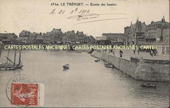 Cartes postales anciennes > CARTES POSTALES > carte postale ancienne > cartes-postales-ancienne.com Normandie Seine maritime Le Treport