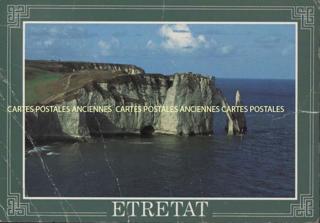 Cartes postales anciennes > CARTES POSTALES > carte postale ancienne > cartes-postales-ancienne.com Normandie Seine maritime Etretat