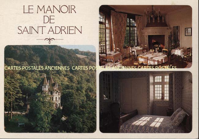 Cartes postales anciennes > CARTES POSTALES > carte postale ancienne > cartes-postales-ancienne.com Normandie Seine maritime Bosc Guerard Saint Adrien