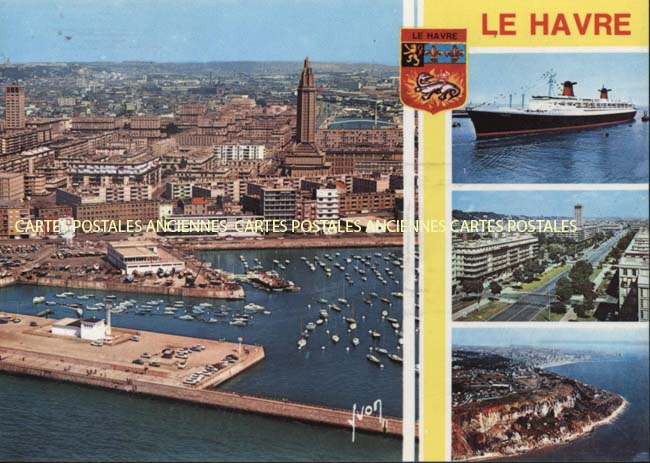 Cartes postales anciennes > CARTES POSTALES > carte postale ancienne > cartes-postales-ancienne.com Normandie Seine maritime Le Havre