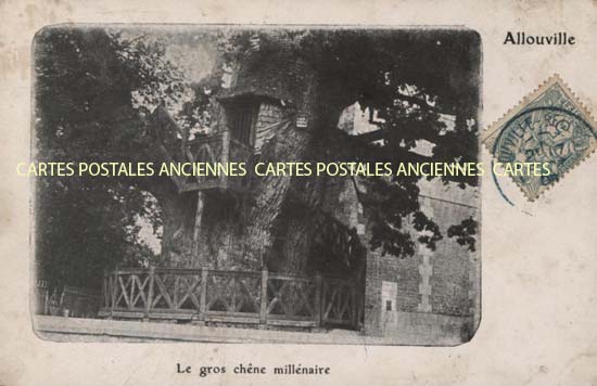 Cartes postales anciennes > CARTES POSTALES > carte postale ancienne > cartes-postales-ancienne.com Normandie Seine maritime Allouville Bellefosse