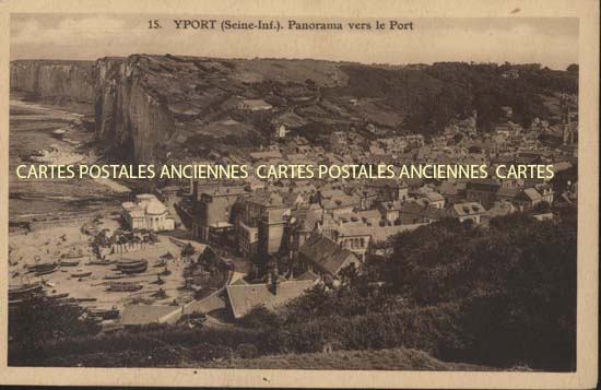 Cartes postales anciennes > CARTES POSTALES > carte postale ancienne > cartes-postales-ancienne.com Normandie Seine maritime Yport