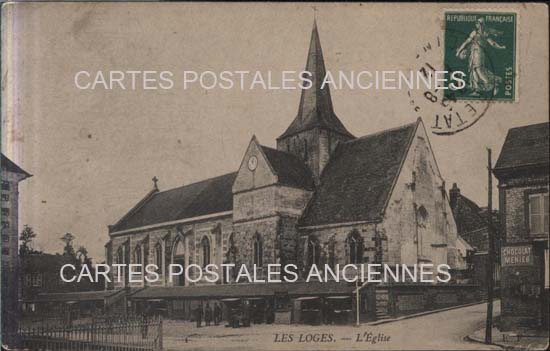 Cartes postales anciennes > CARTES POSTALES > carte postale ancienne > cartes-postales-ancienne.com Normandie Seine maritime Les Loges