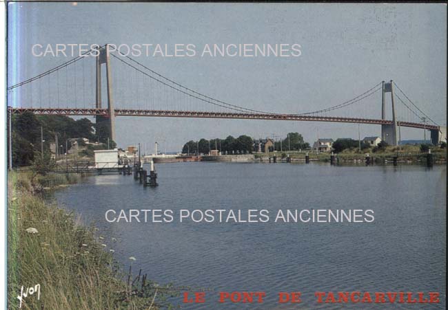 Cartes postales anciennes > CARTES POSTALES > carte postale ancienne > cartes-postales-ancienne.com Normandie Seine maritime Tancarville