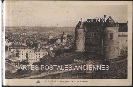 Cartes postales anciennes > CARTES POSTALES > carte postale ancienne > cartes-postales-ancienne.com Normandie Seine maritime Dieppe