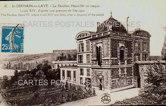 Cartes postales anciennes > CARTES POSTALES > carte postale ancienne > cartes-postales-ancienne.com Ile de france Yvelines Saint Germain En Laye