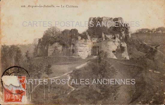 Cartes postales anciennes > CARTES POSTALES > carte postale ancienne > cartes-postales-ancienne.com Normandie Seine maritime Arques La Bataille