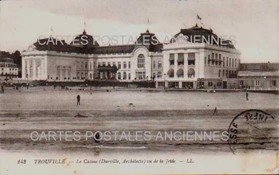 Cartes postales anciennes > CARTES POSTALES > carte postale ancienne > cartes-postales-ancienne.com Normandie Seine maritime Trouville Alliquerville