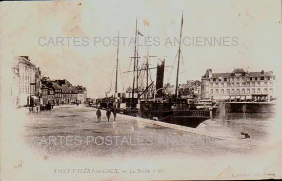 Cartes postales anciennes > CARTES POSTALES > carte postale ancienne > cartes-postales-ancienne.com Normandie Seine maritime Saint Valery En Caux