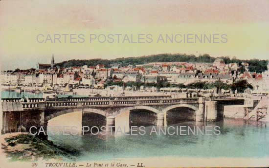 Cartes postales anciennes > CARTES POSTALES > carte postale ancienne > cartes-postales-ancienne.com Normandie Seine maritime Trouville Alliquerville