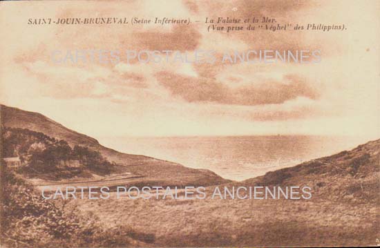 Cartes postales anciennes > CARTES POSTALES > carte postale ancienne > cartes-postales-ancienne.com Normandie Seine maritime Saint Jouin Bruneval