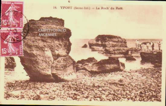 Cartes postales anciennes > CARTES POSTALES > carte postale ancienne > cartes-postales-ancienne.com Normandie Seine maritime Yport