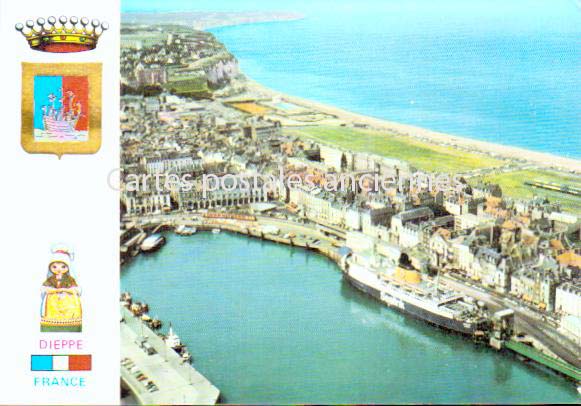 Cartes postales anciennes > CARTES POSTALES > carte postale ancienne > cartes-postales-ancienne.com Normandie Seine maritime Dieppe