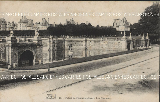 Cartes postales anciennes > CARTES POSTALES > carte postale ancienne > cartes-postales-ancienne.com Ile de france Seine et marne Fontainebleau