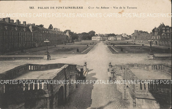 Cartes postales anciennes > CARTES POSTALES > carte postale ancienne > cartes-postales-ancienne.com Ile de france Seine et marne Fontainebleau