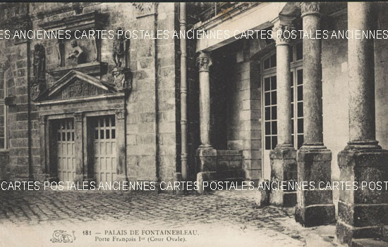 Cartes postales anciennes > CARTES POSTALES > carte postale ancienne > cartes-postales-ancienne.com Ile de france Seine et marne Fontainebleau