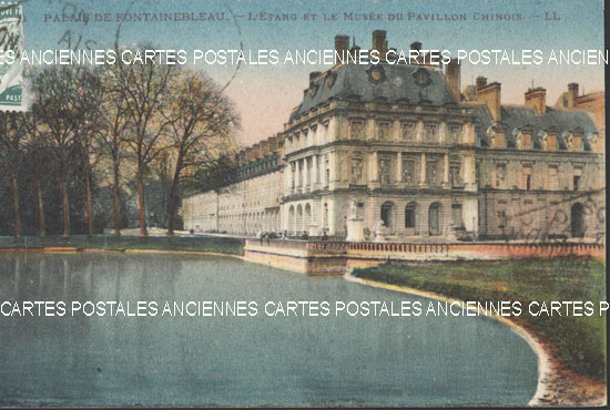 Cartes postales anciennes > CARTES POSTALES > carte postale ancienne > cartes-postales-ancienne.com Ile de france Seine et marne Fontainebleau