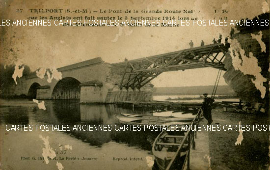 Cartes postales anciennes > CARTES POSTALES > carte postale ancienne > cartes-postales-ancienne.com Ile de france Seine et marne Trilport