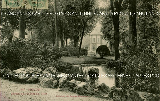 Cartes postales anciennes > CARTES POSTALES > carte postale ancienne > cartes-postales-ancienne.com Ile de france Seine et marne Melun