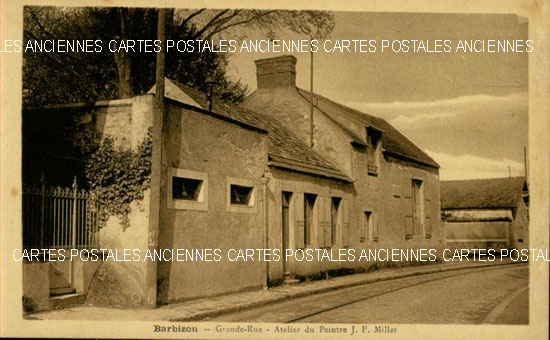Cartes postales anciennes > CARTES POSTALES > carte postale ancienne > cartes-postales-ancienne.com Ile de france Seine et marne Barbizon
