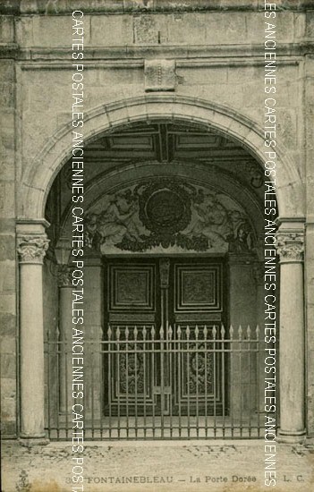 Cartes postales anciennes > CARTES POSTALES > carte postale ancienne > cartes-postales-ancienne.com Ile de france Seine et marne Fontainebleau