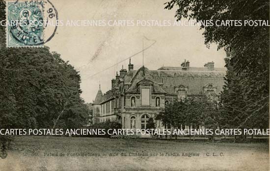 Cartes postales anciennes > CARTES POSTALES > carte postale ancienne > cartes-postales-ancienne.com Ile de france Seine et marne Fontainebleau