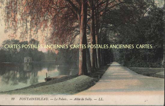 Cartes postales anciennes > CARTES POSTALES > carte postale ancienne > cartes-postales-ancienne.com Ile de france Seine et marne Fontainebleau