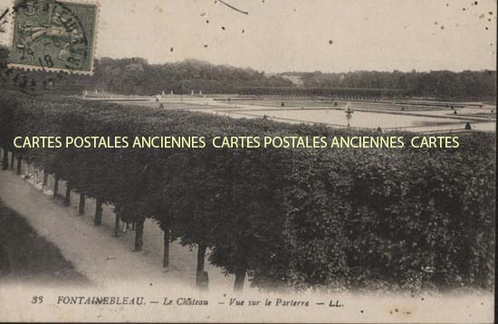 Cartes postales anciennes > CARTES POSTALES > carte postale ancienne > cartes-postales-ancienne.com Ile de france Seine et marne Fontainebleau