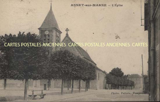 Cartes postales anciennes > CARTES POSTALES > carte postale ancienne > cartes-postales-ancienne.com Ile de france Seine et marne Annet Sur Marne