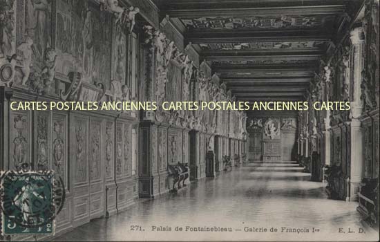 Cartes postales anciennes > CARTES POSTALES > carte postale ancienne > cartes-postales-ancienne.com Ile de france Seine et marne Fontainebleau